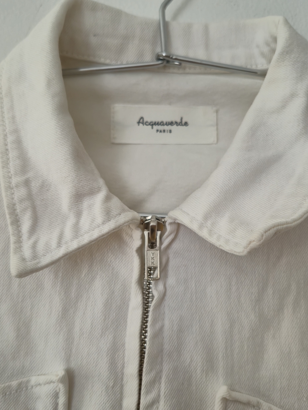 Acquaverde Paris Off-White Utility Jumpsuit with Tie Waist - Size 38 - Picture 3 of 16